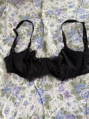 Victoria’s Secret Wicked Black Unlined Balconette Bra 34D